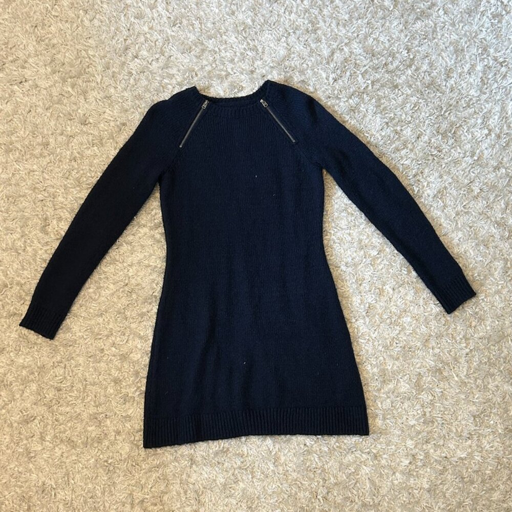 Abercrombie and Fitch Navy Sweater Dress